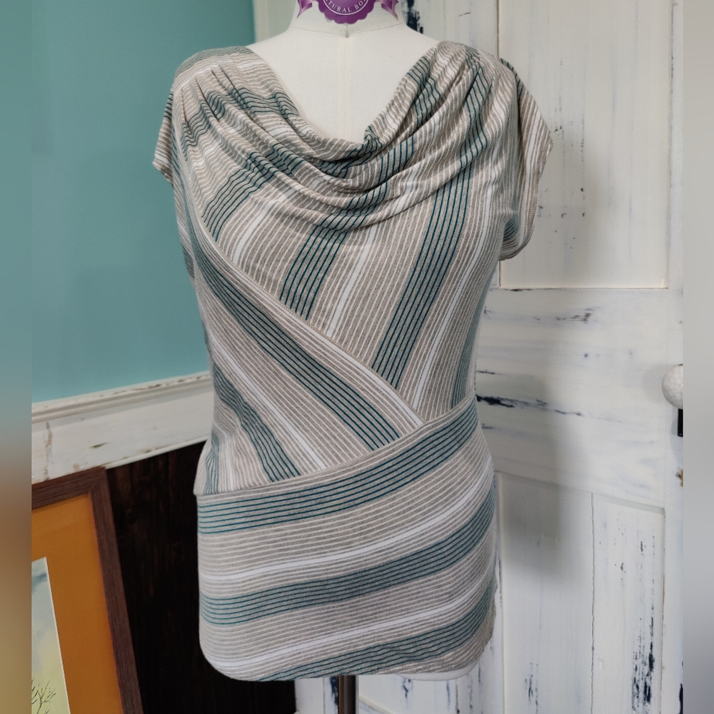 Max Studio sleeveless top with cowl neckline